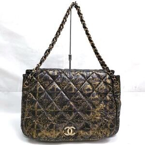 Chanel Shoulder Bag  Black Nylon  Bag